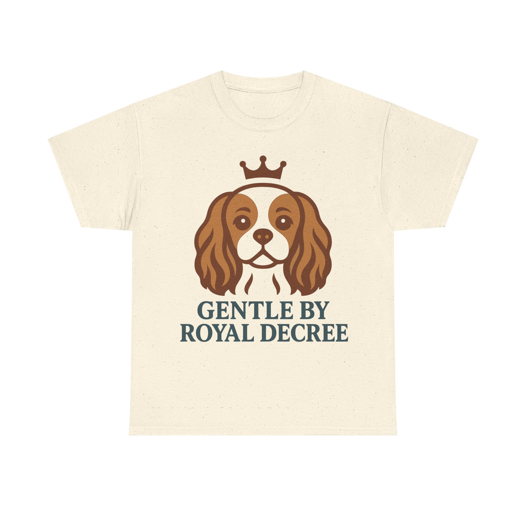 Cavalier King Charles Spaniel 'Gentle by Royal Decree' T-Shirt