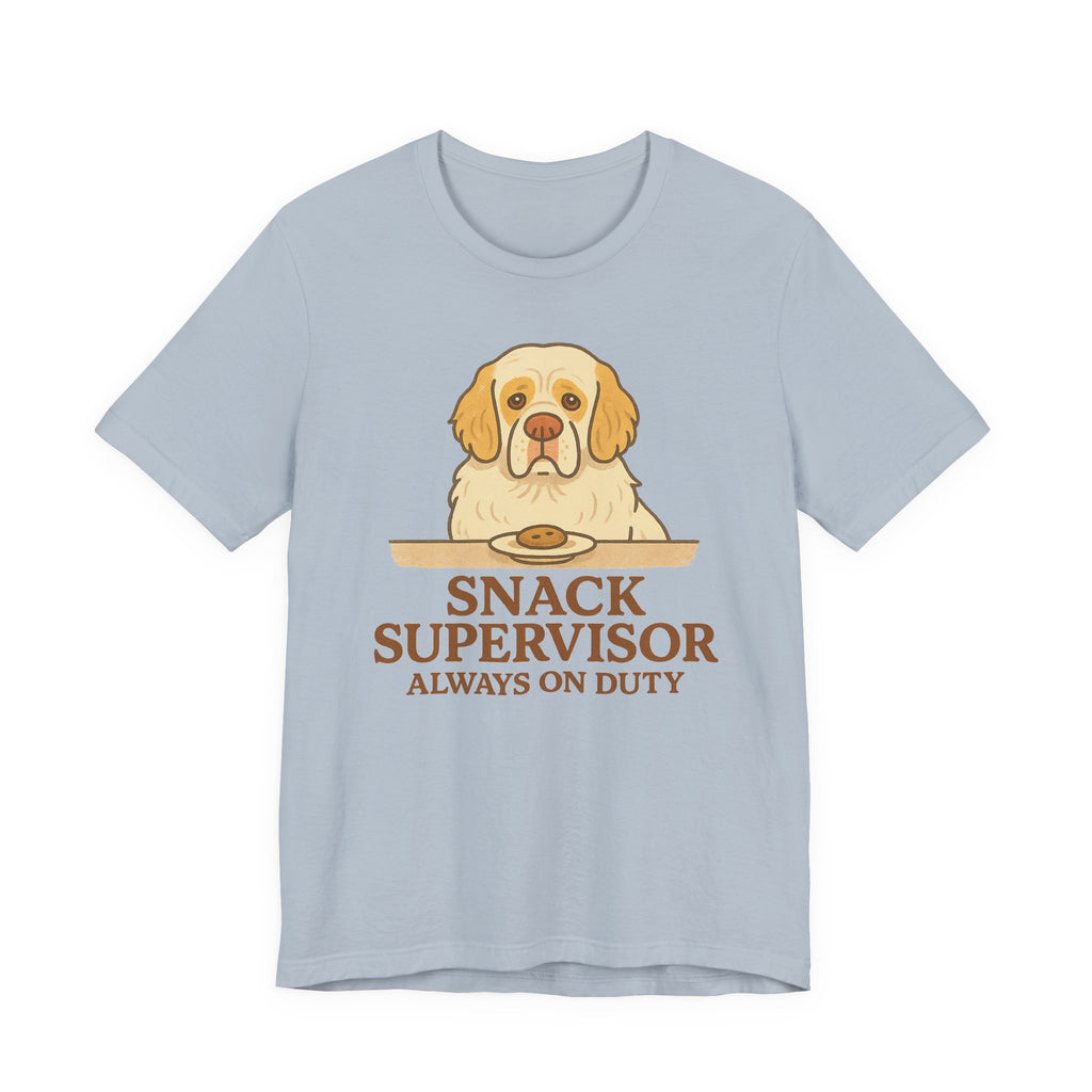 Clumber Snack Supervisor Tee