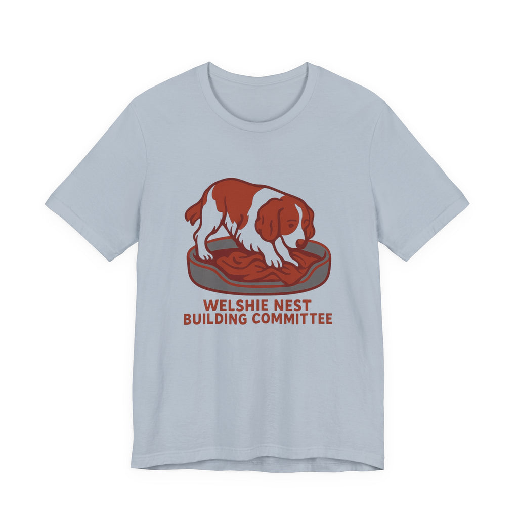 Welsh Springer Spaniel Nest Building Committee Tee