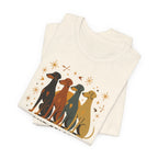 Doberman Four Colors Mid-Century Tee