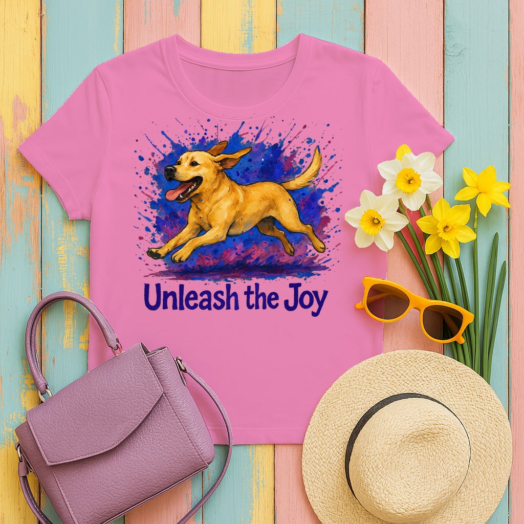Unleash the Joy Lab T-Shirts in Azalea
