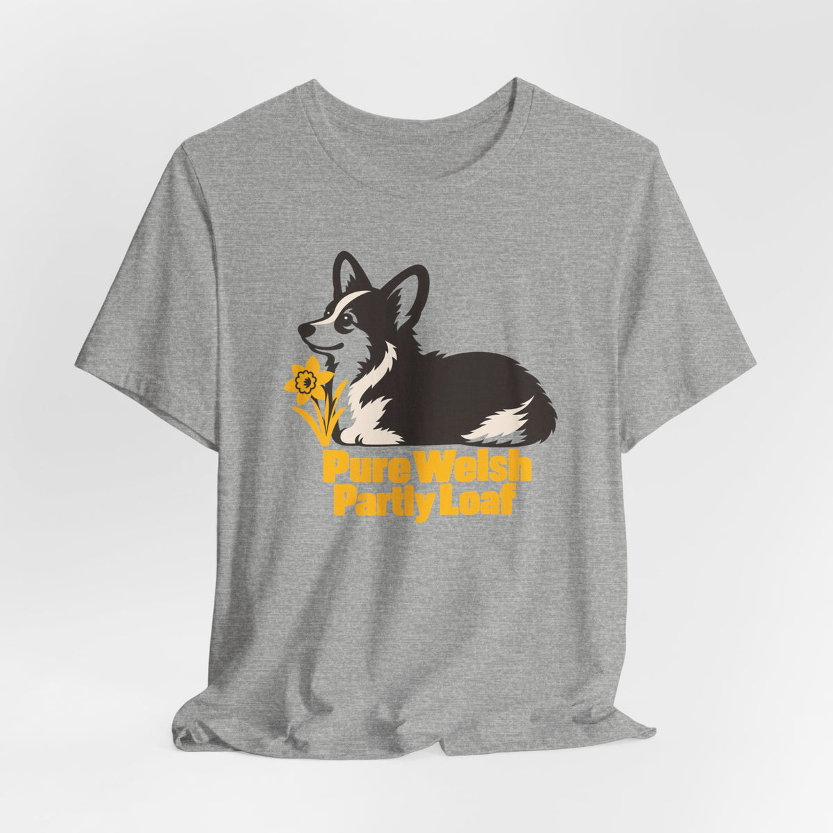 Pure Welsh Partly Loaf Corgi T-Shirt