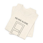 Black Lab Never Alone Tee