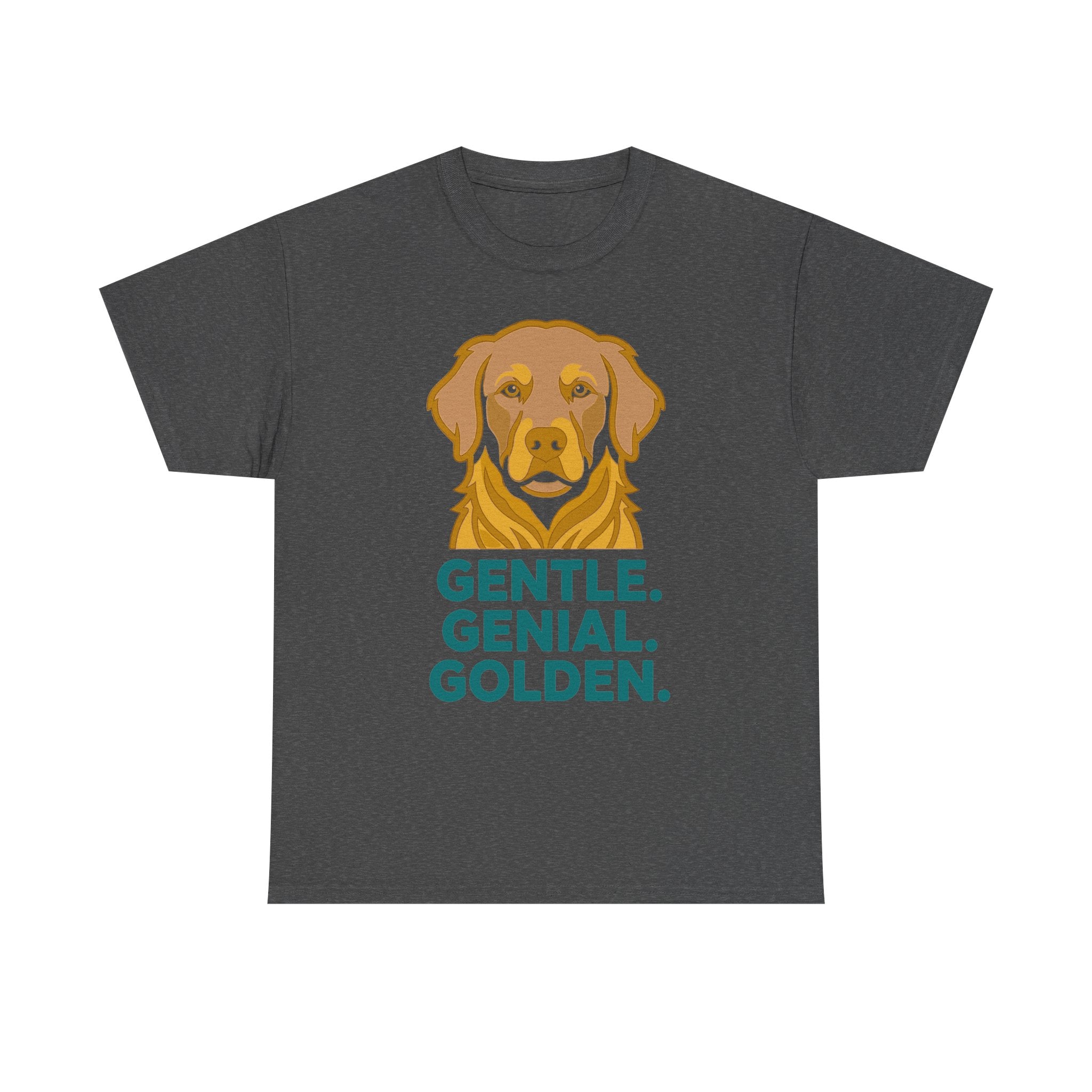 Gentle Golden Retriever Graphic T-Shirt