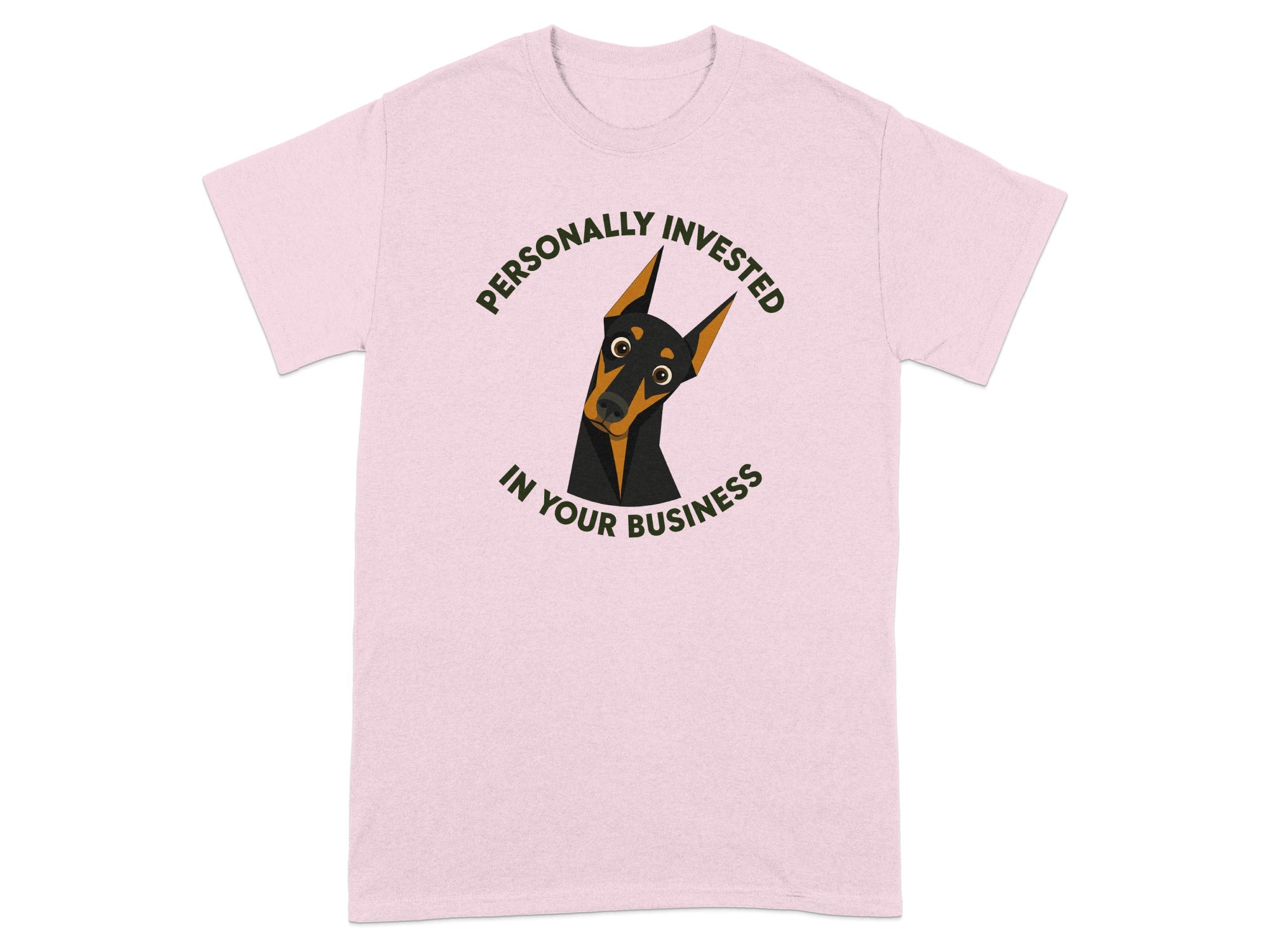Invested Doberman T-shirt
