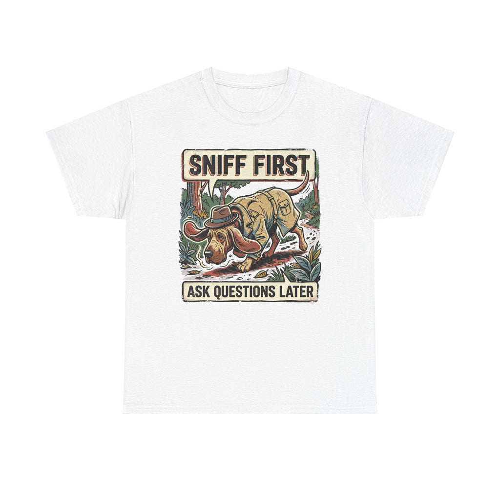Mystery Hound Sniff First Graphic T-shirt