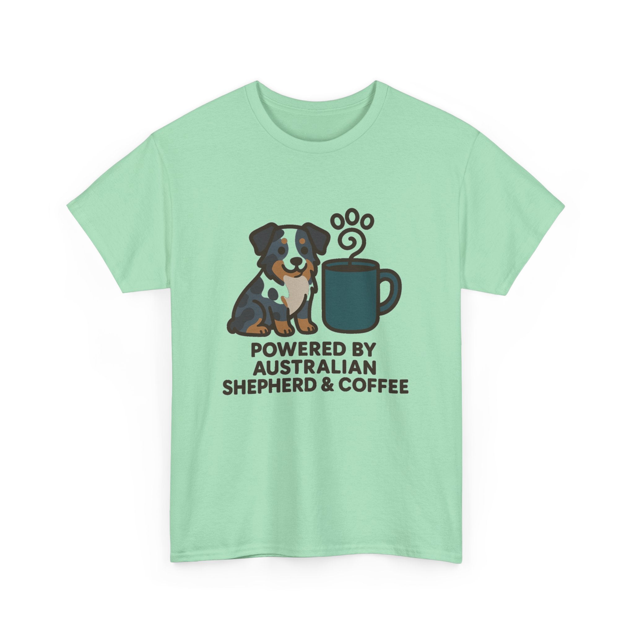 Powered By Aussie & Coffee T-Shirt