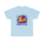 Unleash the Joy Playful Corgi Illustration T-Shirts