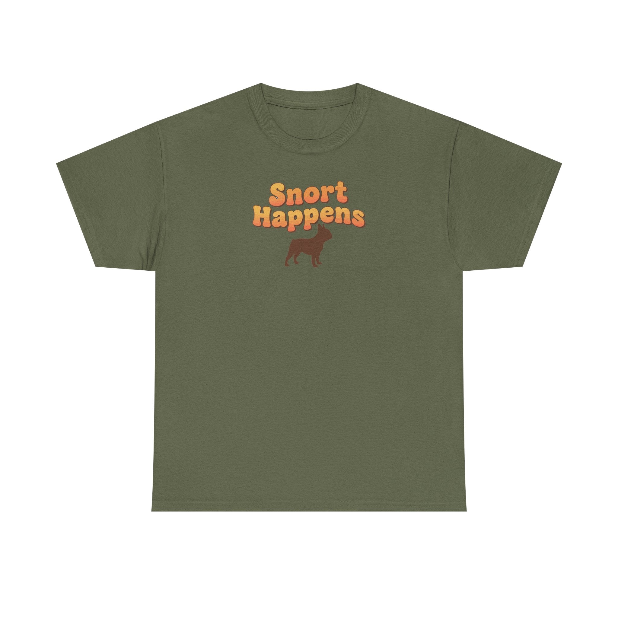 Snort Happens Funny French Bulldog T-Shirt