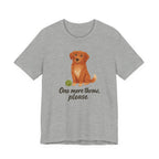 Nova Scotia Duck Tolling Retriever One More Throw Please Tee