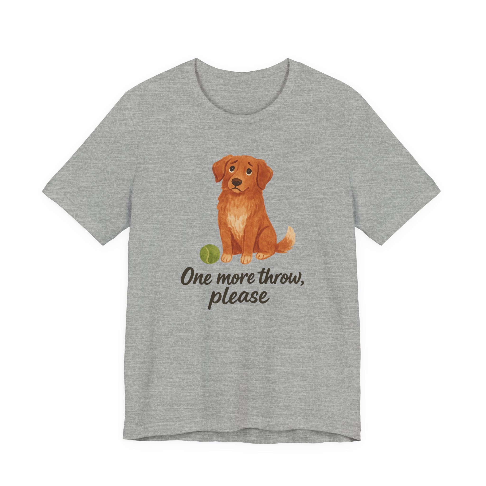 Nova Scotia Duck Tolling Retriever One More Throw Please Tee