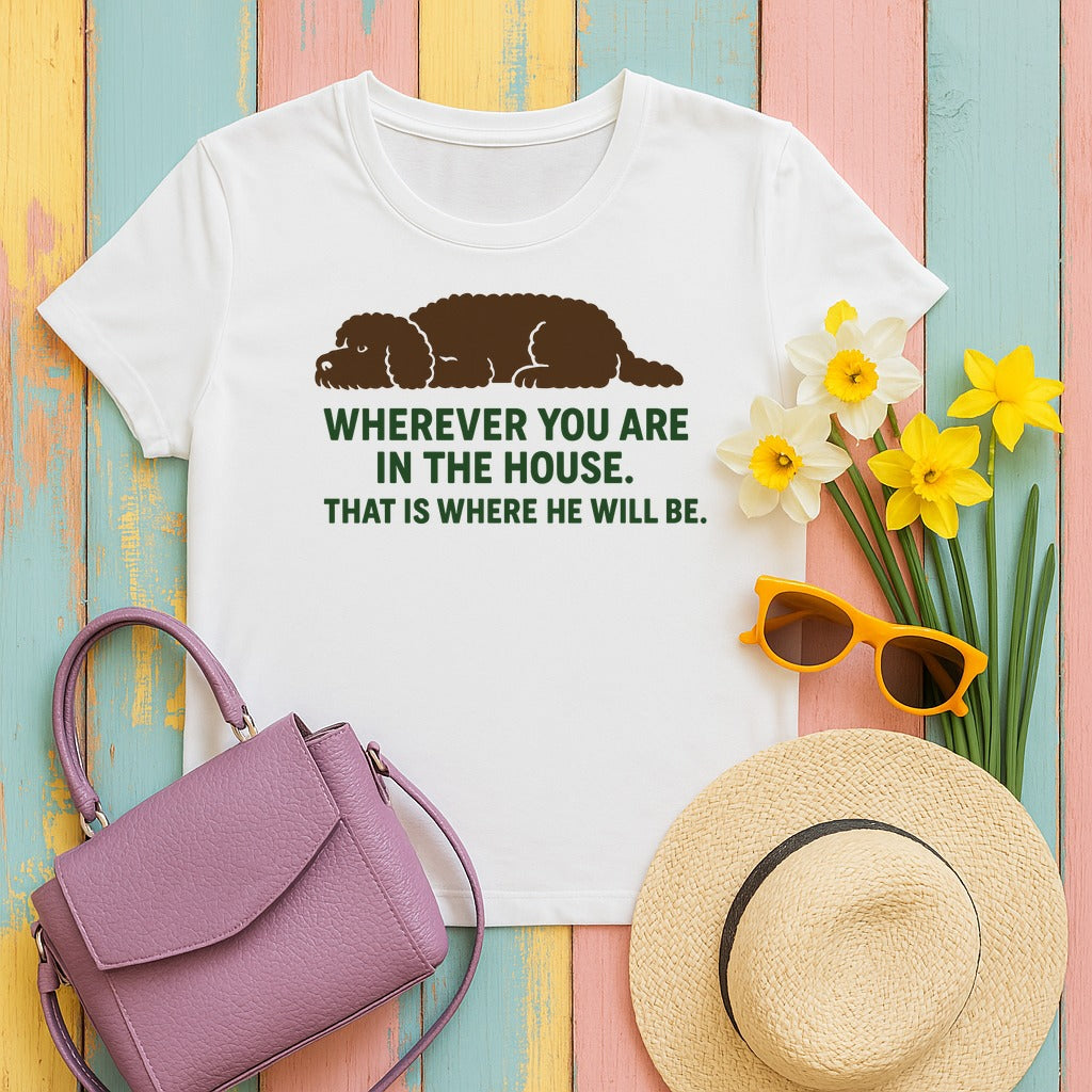 Barbet Wherever You Are in the House Tee in White