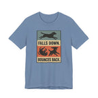 Chocolate Lab Falls Down Bounces Back Tee