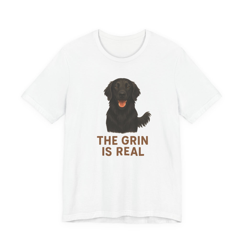 Flat-Coat The Grin Is Real Tee