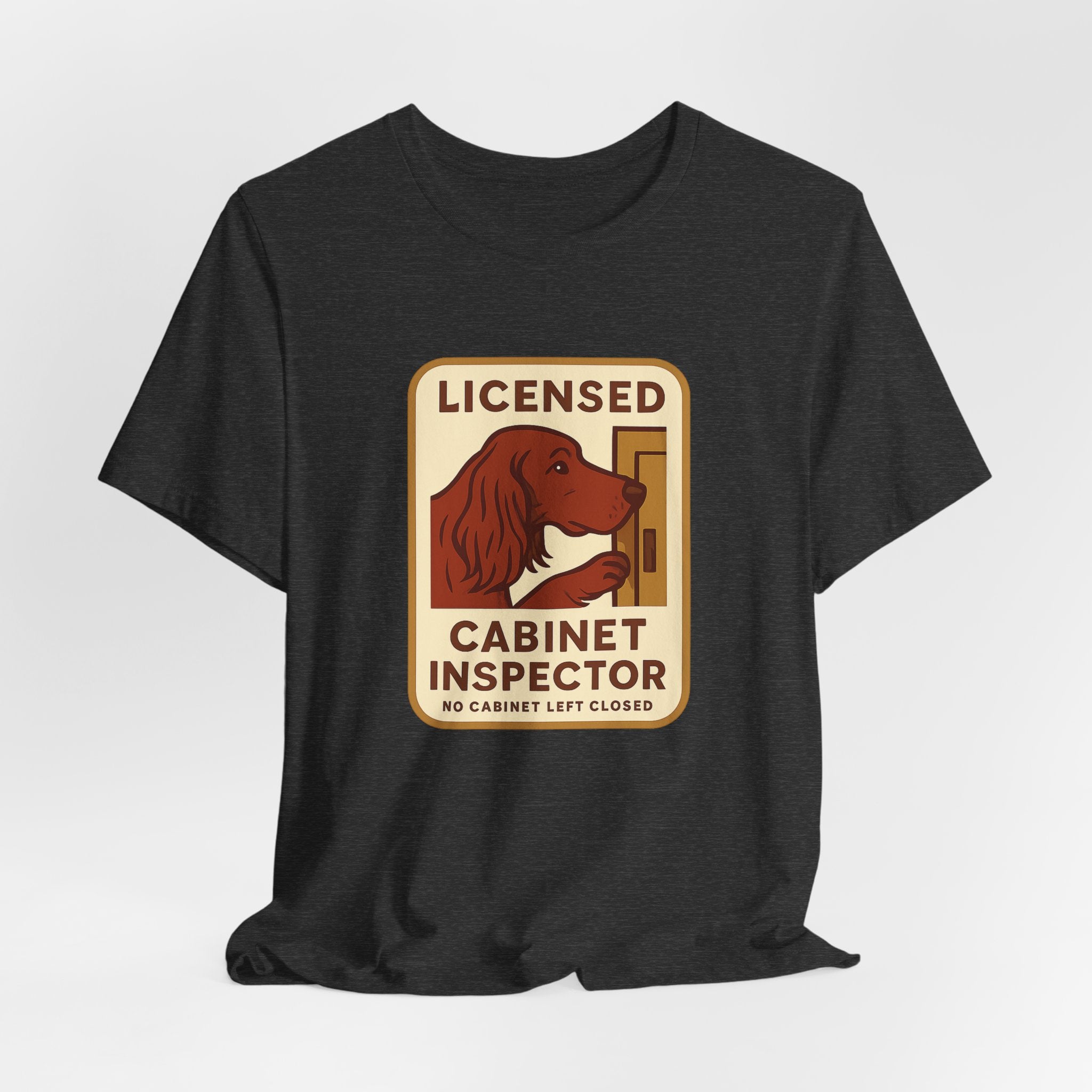 Irish Setter Licensed Cabinet Inspector Tee