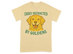 Easily Distracted by Goldens Graphic T-Shirt