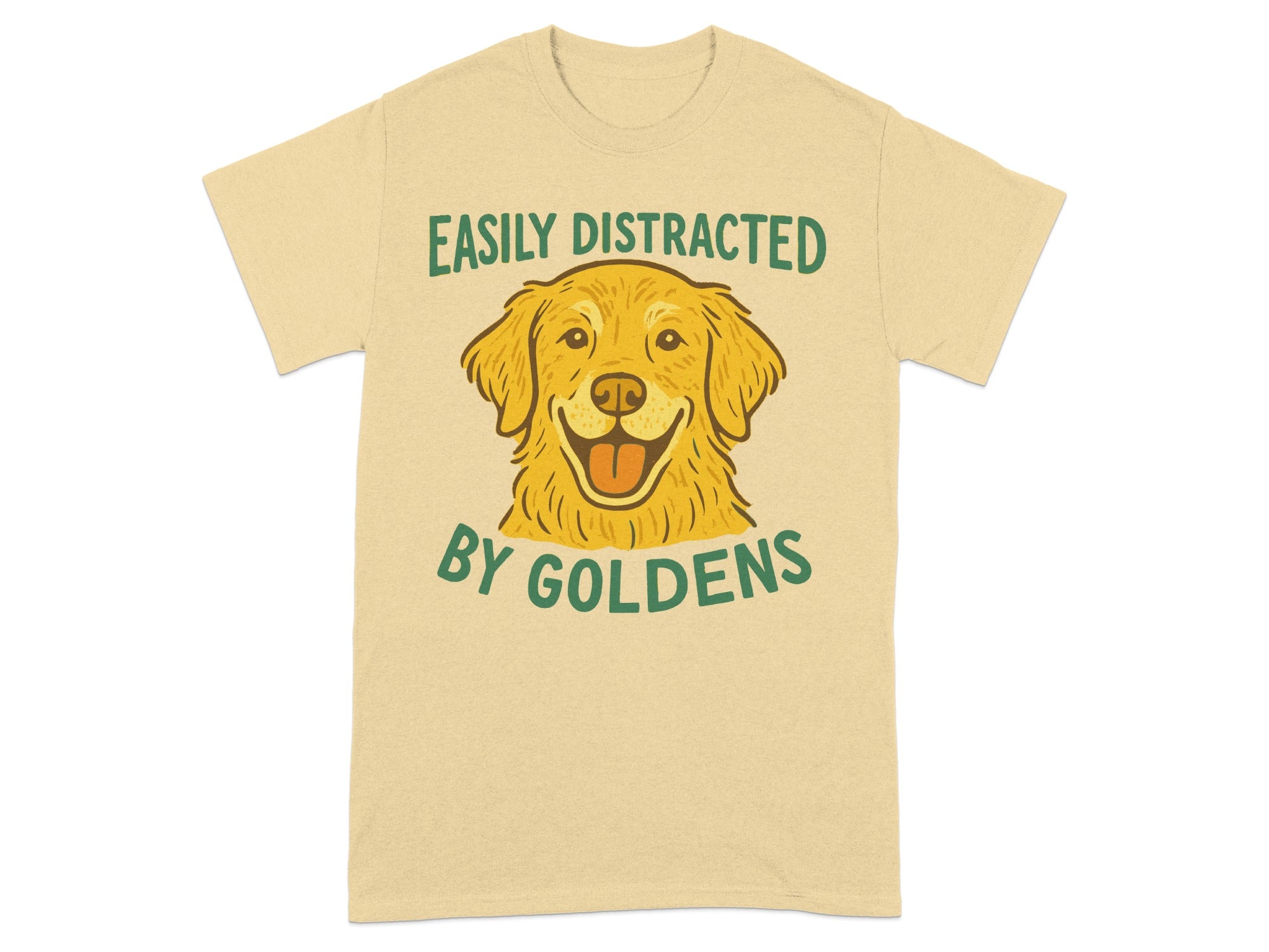 Easily Distracted by Goldens Graphic T-Shirt