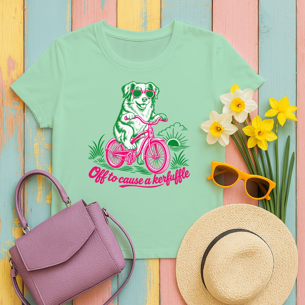 Kerfuffle Aussie T-Shirt in Mint Green