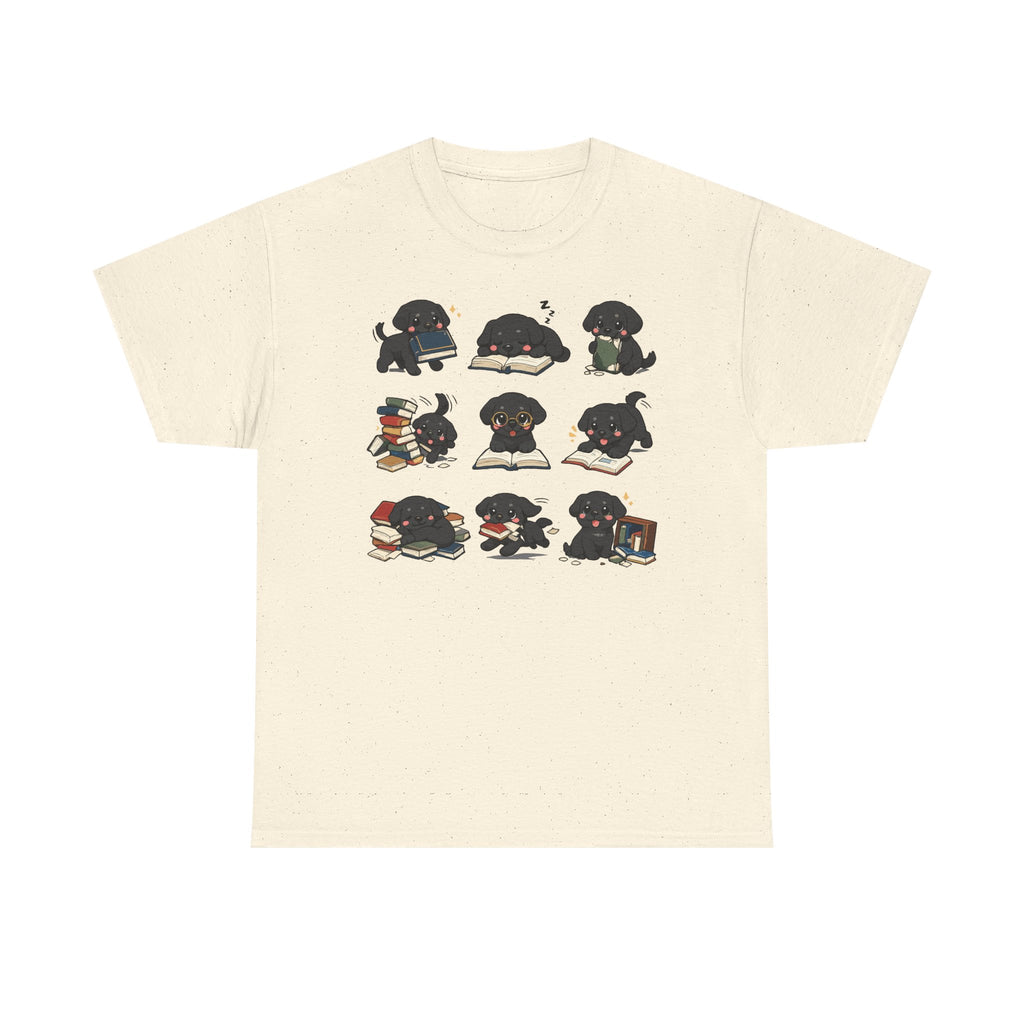 Literary Black Lab Scholar T-Shirt