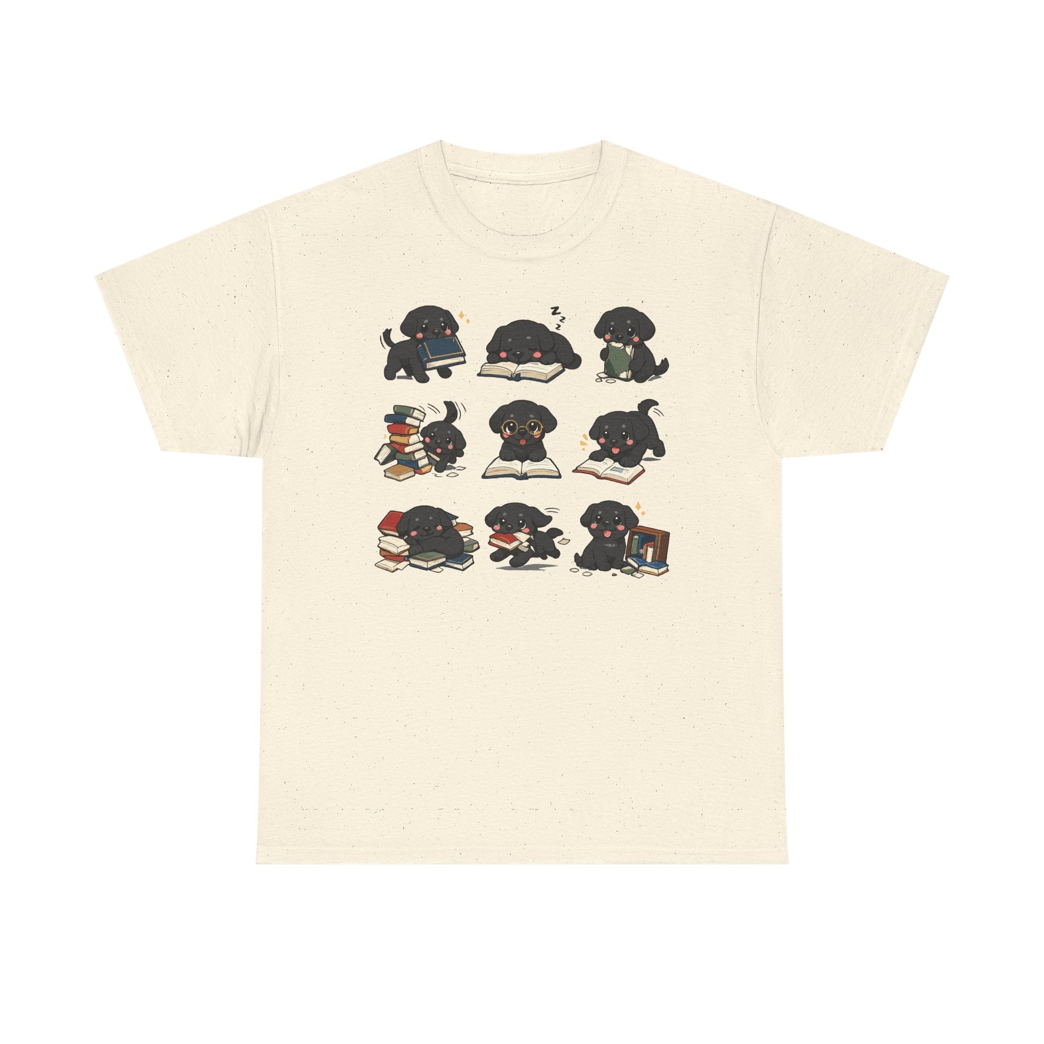 Literary Black Lab Scholar T-Shirt