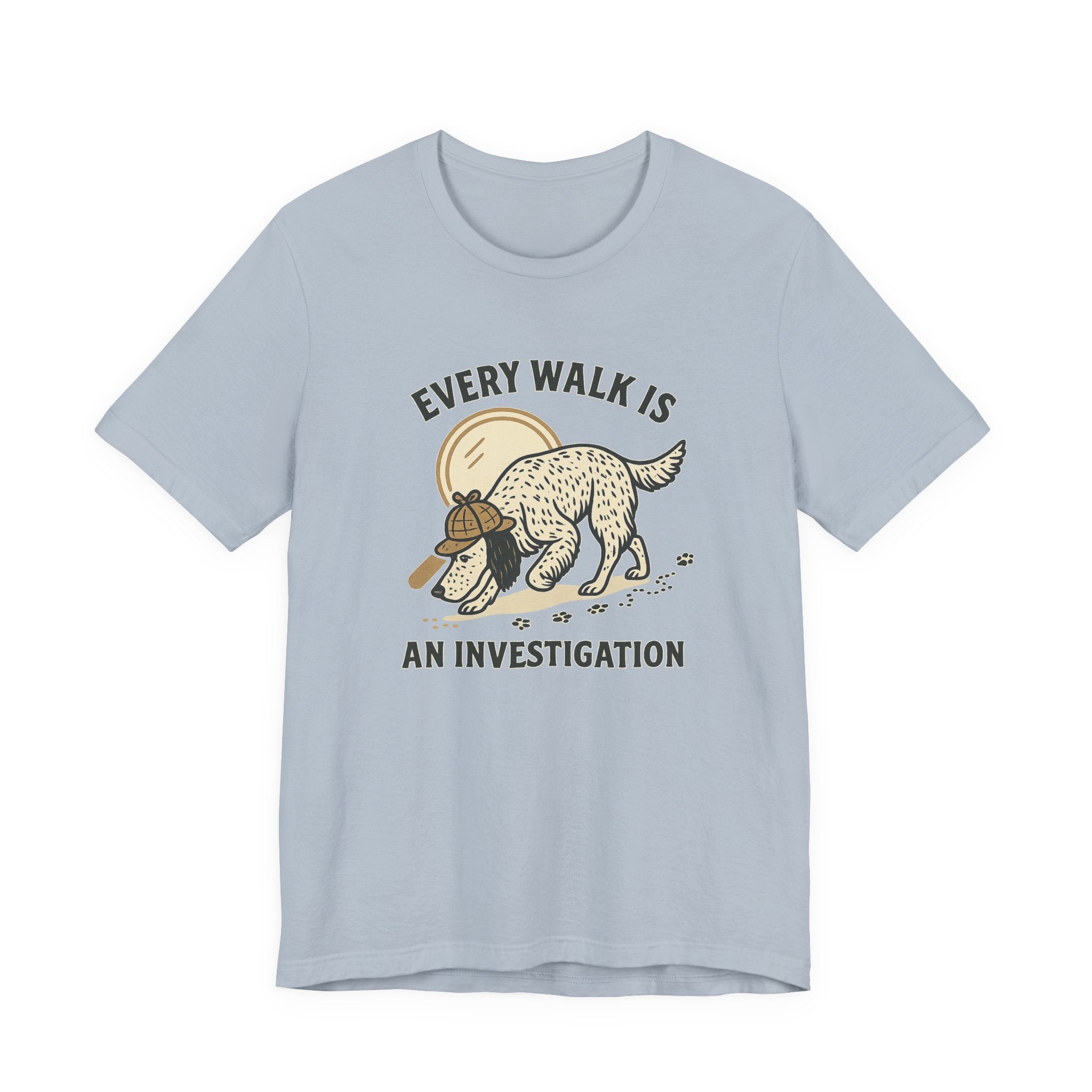 English Setter Every Walk Is an Investigation Tee