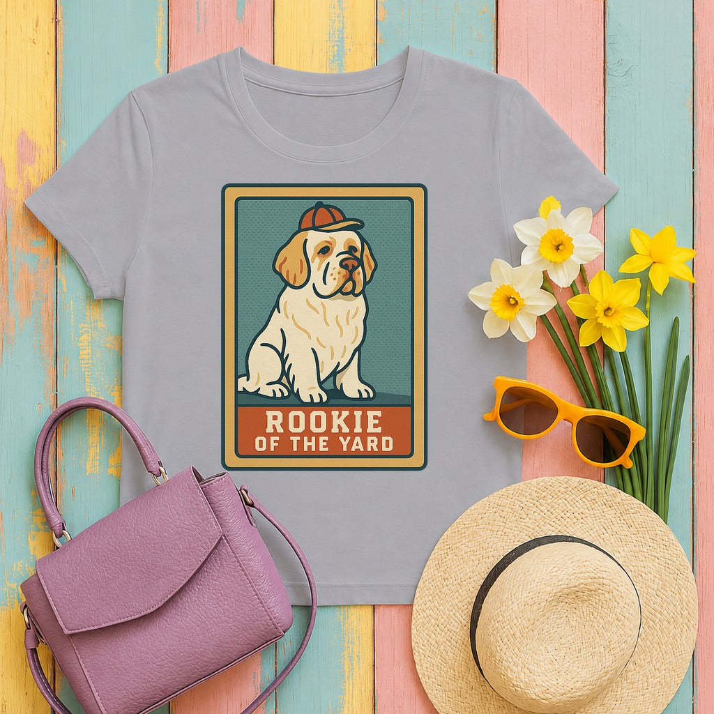Clumber Rookie of the Yard Tee in Athletic Heather