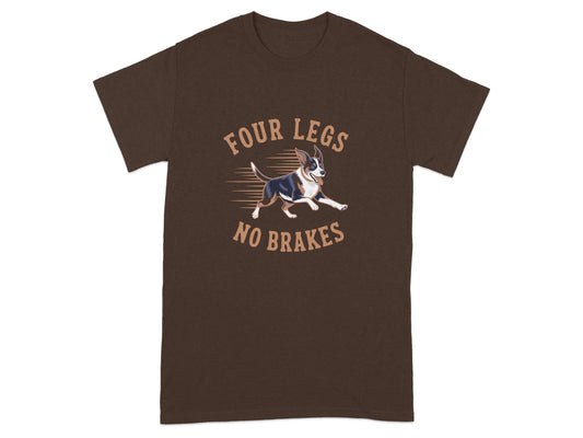 Four Legs No Brakes Dog Graphic T-Shirt product