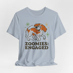 Brittany Spaniel Zoomies Engaged Tee