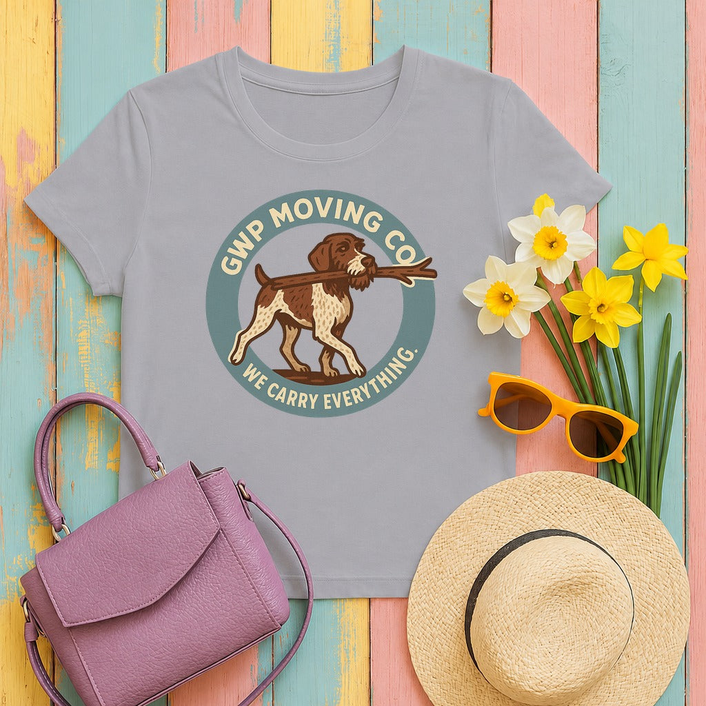 GWP Moving Co. Tee in Athletic Heather