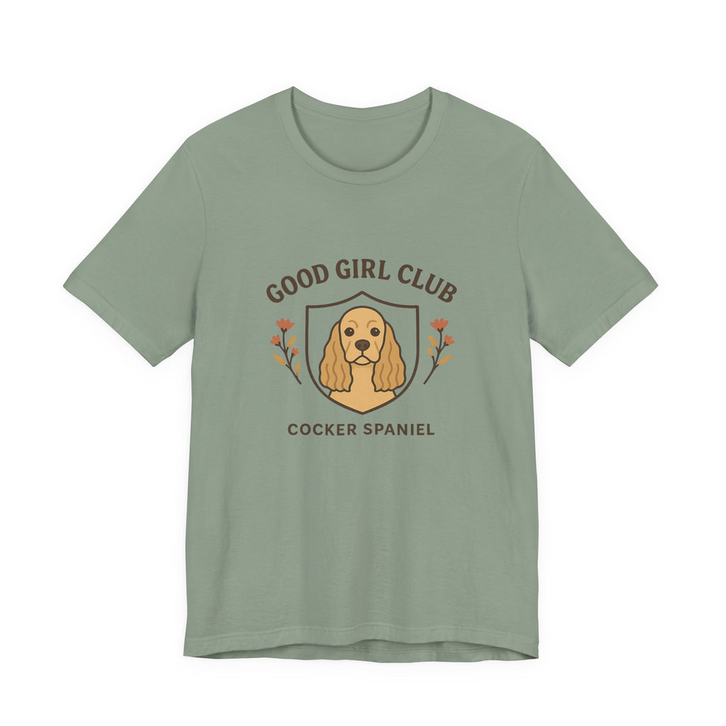 Cocker Good Girl Club Tee