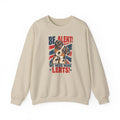 Australian Shepherd Be Alert We Need More Lerts Sweatshirt in Sand