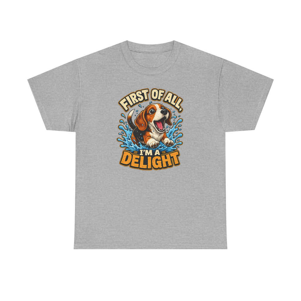 Delightful Beagle Splash T-Shirt