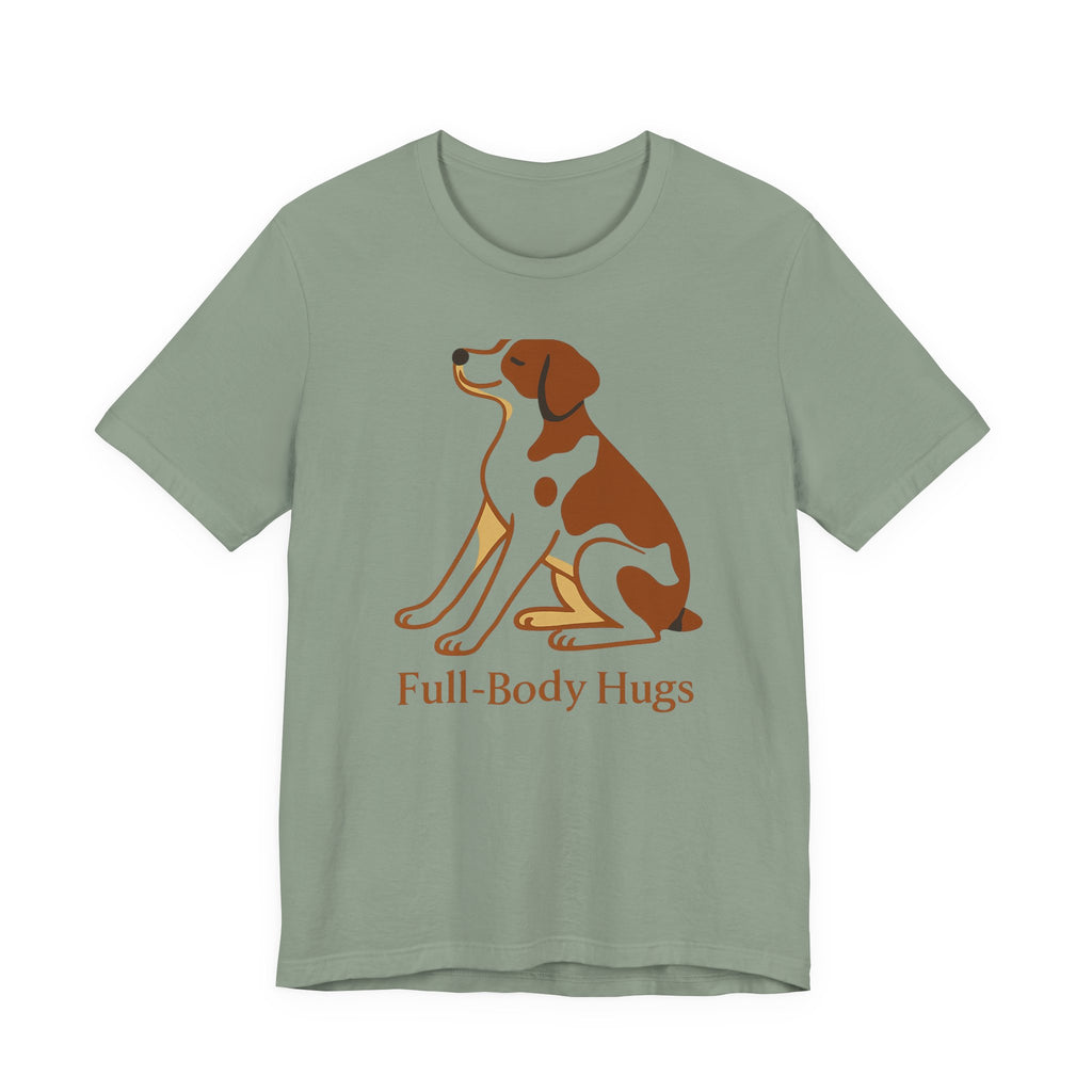 Brittany Spaniel Full-Body Hugs Tee