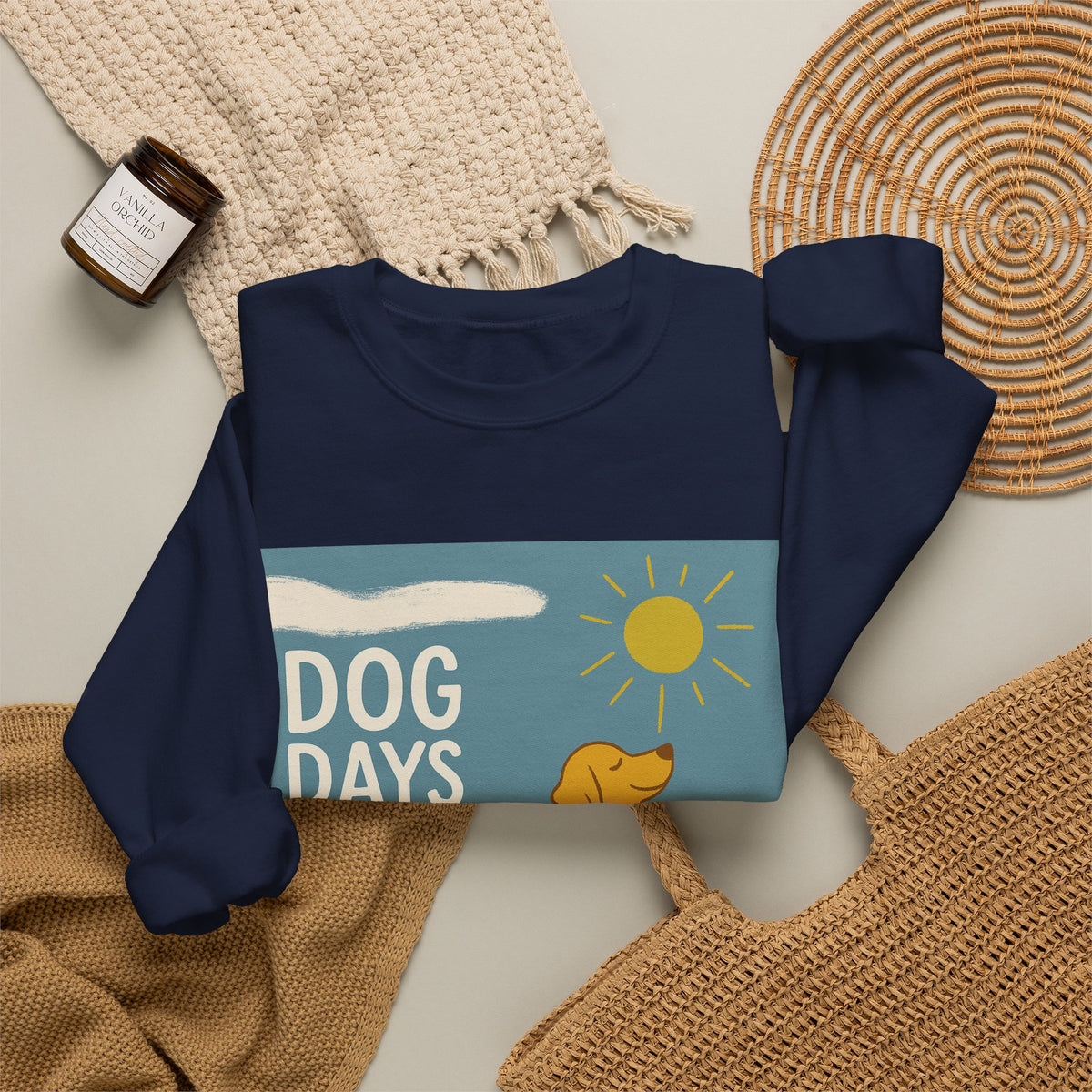 Dog Days Are The Best Days With Golden Retriever Sweatshirt