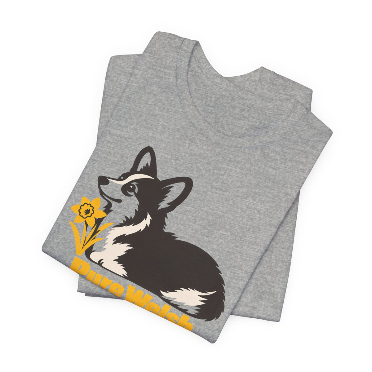 Pure Welsh Partly Loaf Corgi T-Shirt