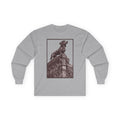 Regal Dachshund Crest Long Sleeve Tee in Sport Grey