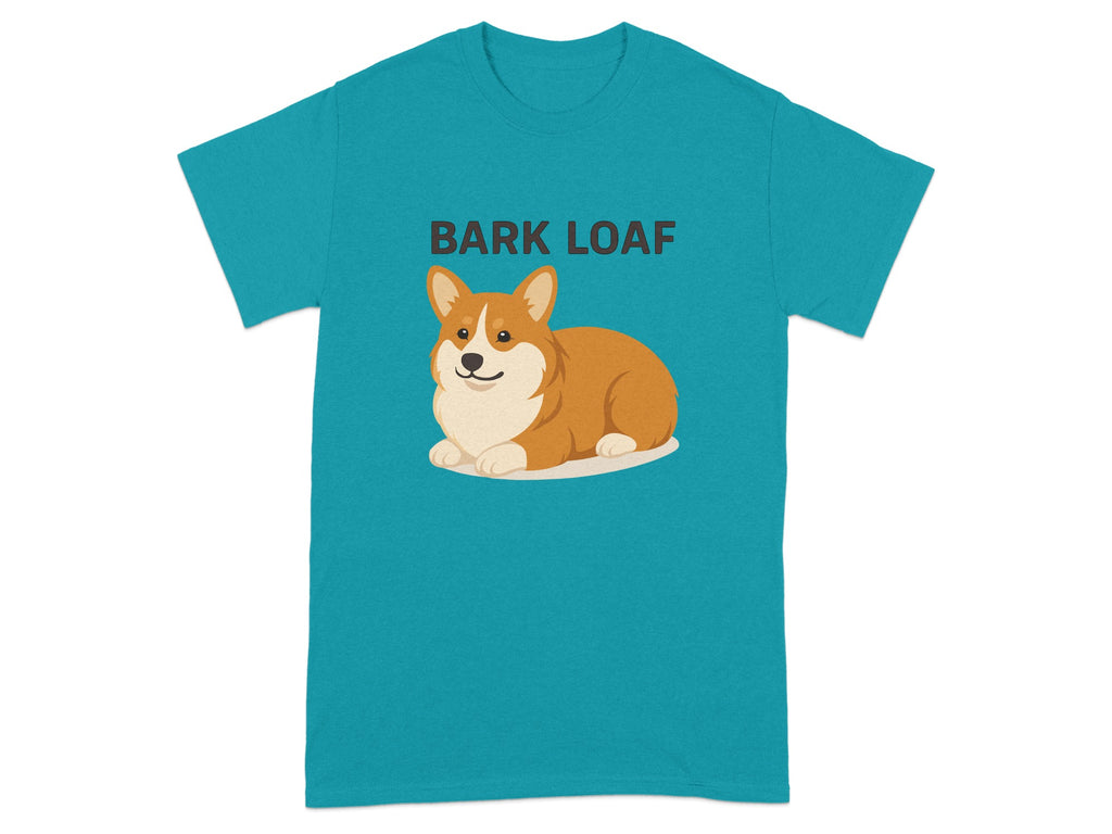 Funny Bark Loaf Corgi Graphic T-Shirt for Dog Lovers