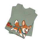One Dog Open Sleigh Corgi T-Shirt