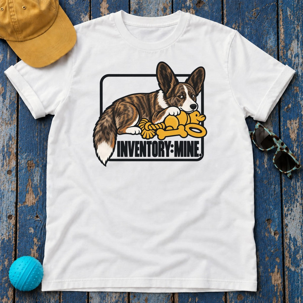 Inventory Mine Corgi T-Shirt — White
