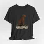 Curly-Coated Retriever Mine Brings A Plan Tee