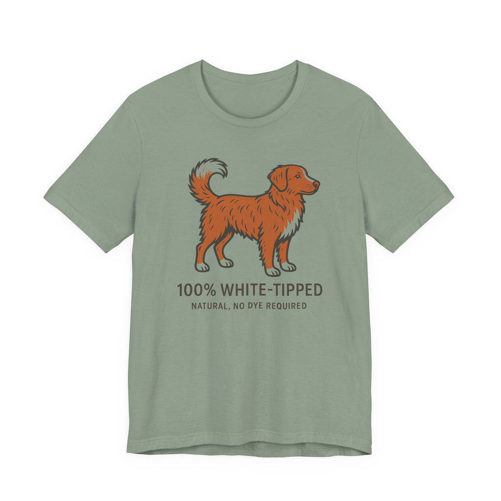 Nova Scotia Duck Tolling Retriever White-Tipped Tail Tee