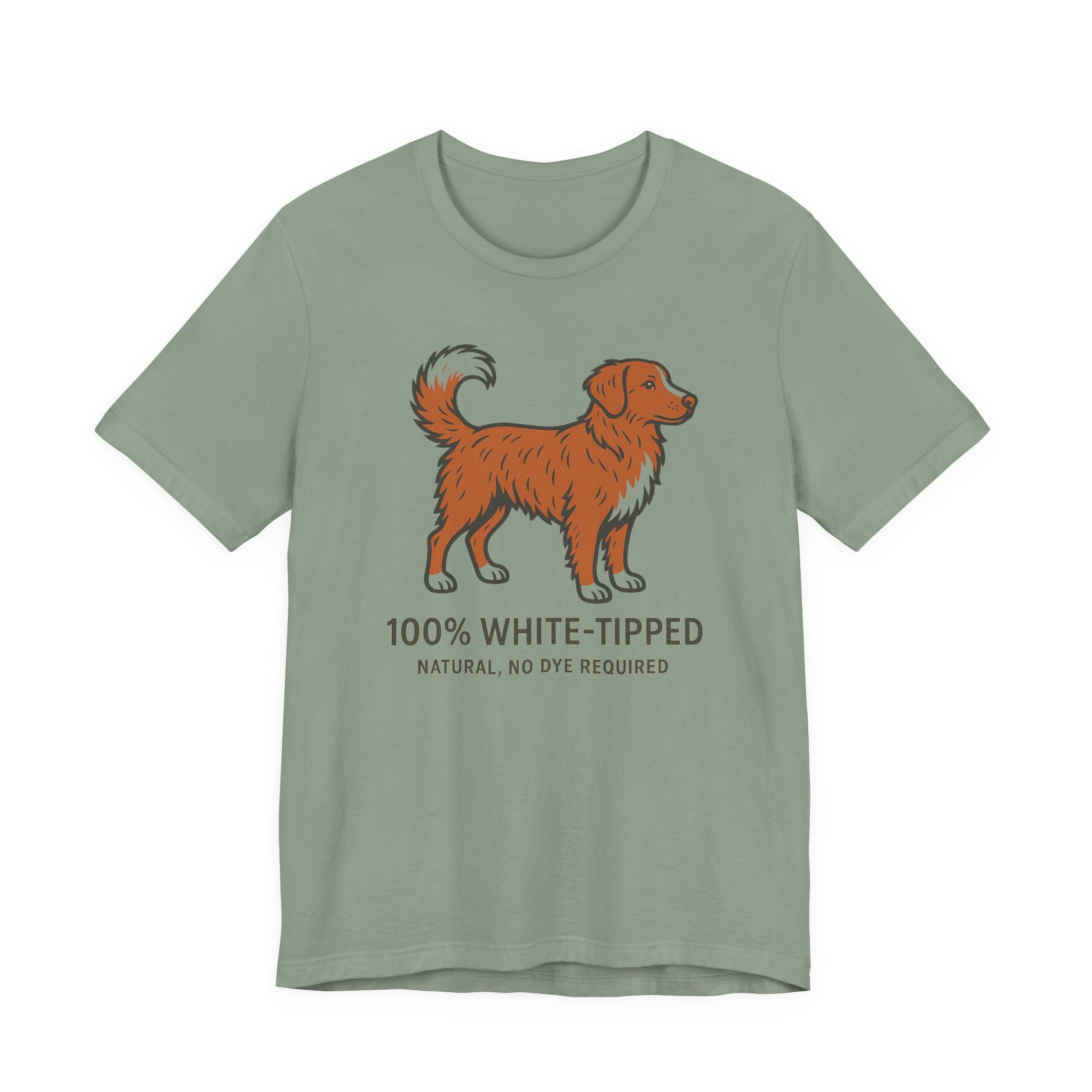 Nova Scotia Duck Tolling Retriever White-Tipped Tail Tee