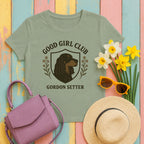 gordon setter good-girl-club tee flat lay hero
