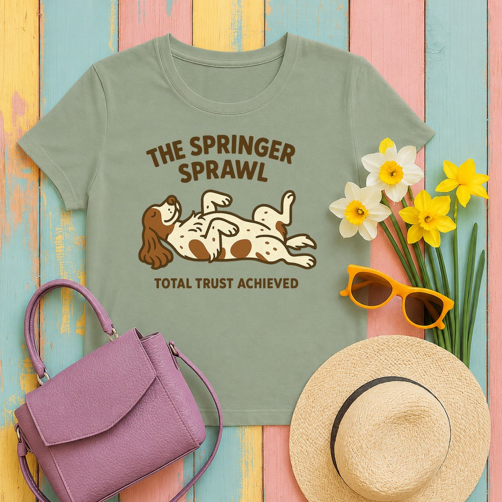The Springer Sprawl Tee in Sage