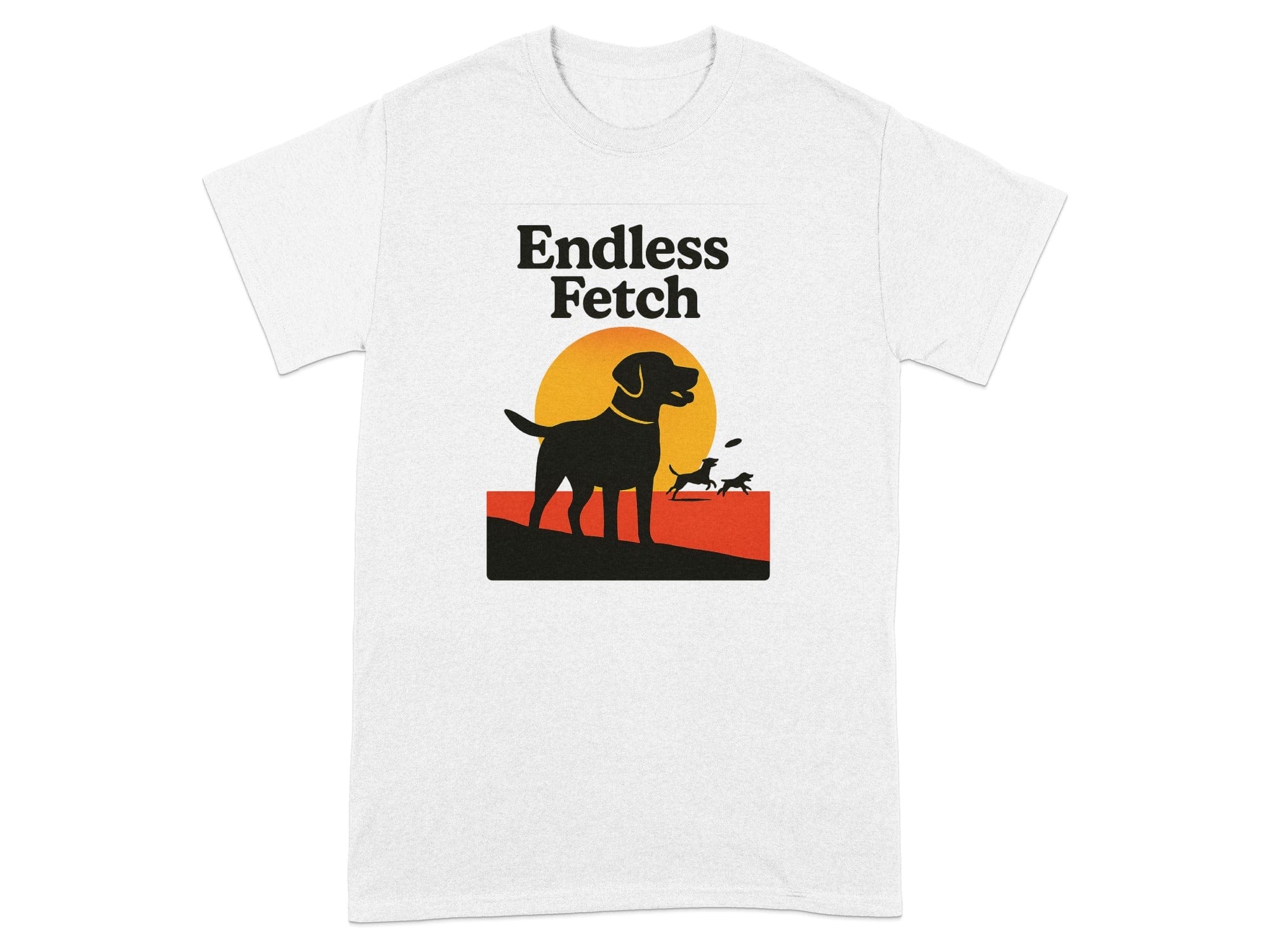 Endless Fetch Dog Silhouette Graphic T-Shirt product
