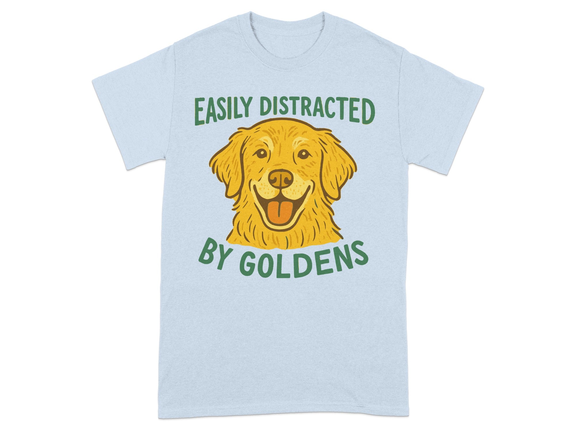 Easily Distracted by Goldens Graphic T-Shirt