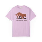 Live Free Dig Holes Graphic T-Shirt Design