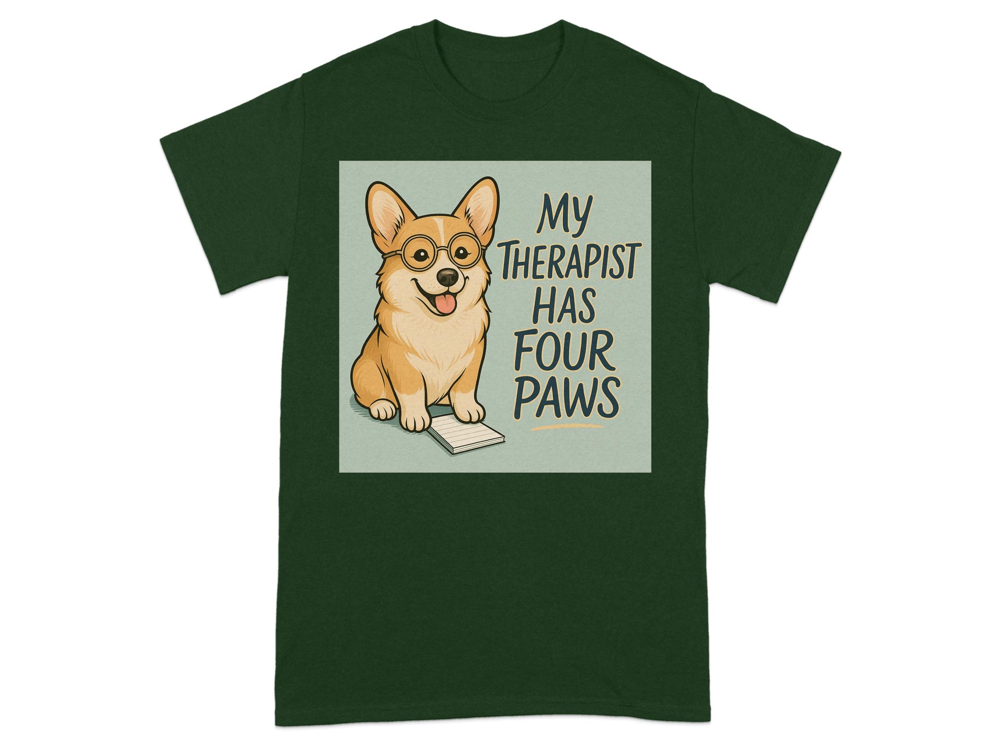 My Therapist Has Four Paws Funny Corgi product