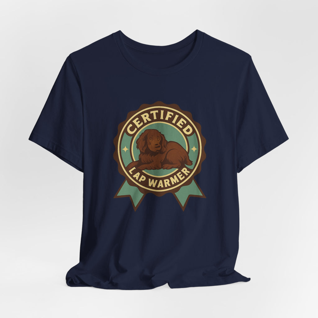 Boykin Spaniel Certified Lap Warmer Tee
