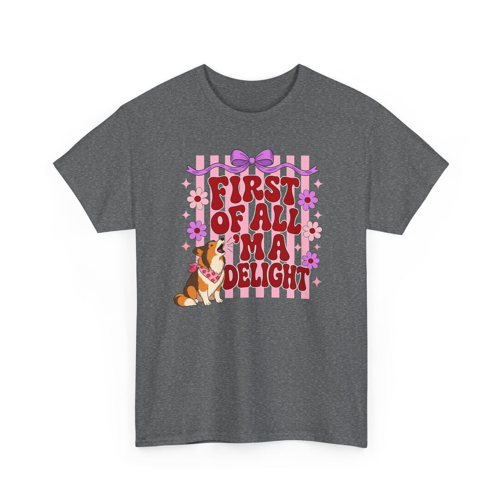Whimsical ‘I’m A Delight’ Corgi T-Shirt